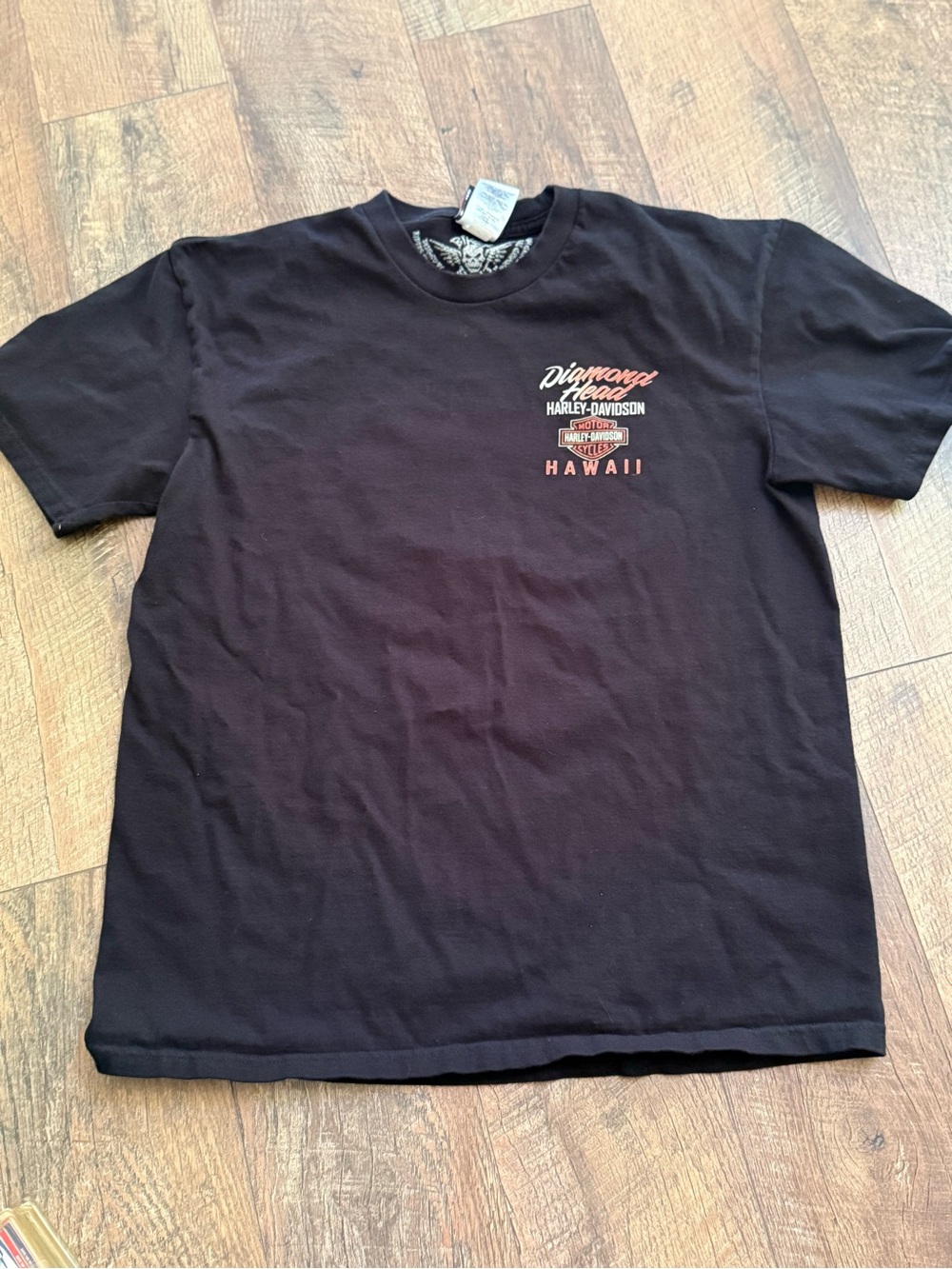 Harley-Davidson Diamond Head Hawaii Black Short-Sleeve Tee
